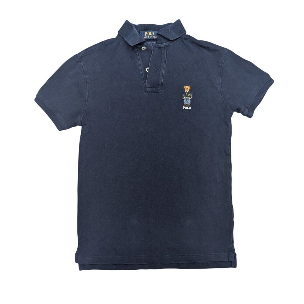 Polo Ralph Lauren Polo Bear Short Sleeve Polo Shirt Women's XS Quiet Luxury